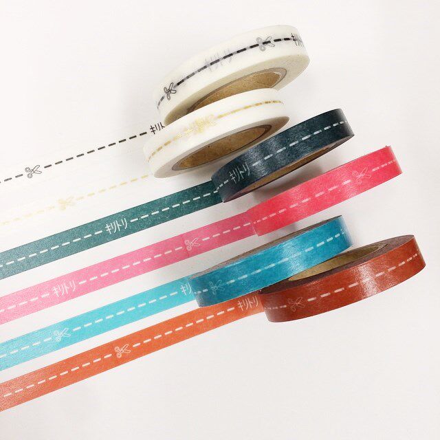 Mushroom Tun Japan imported icco nico dividing line and paper tape kiri tori cutting line mark