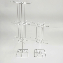 Jewelry display rack scarf hat socks jewelry jewelry rack stall rack rack pulley rotating landing