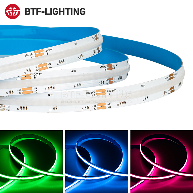FCOB colorful RGB low-voltage RGBW light with color-changing gaming room living room ceiling decoration atmosphere light LED light strip