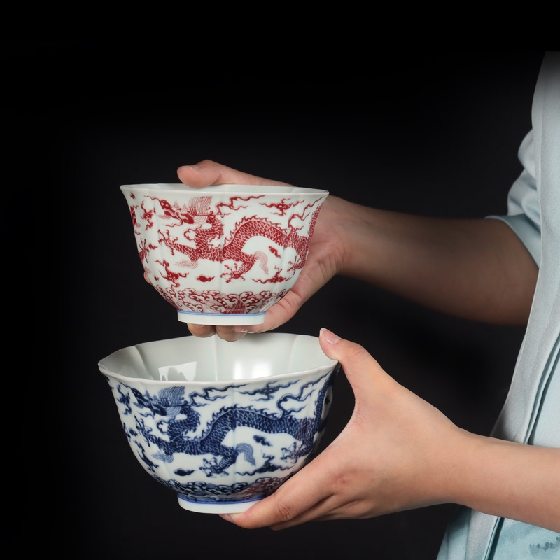 Pioneer Chef's Exquisite Noodle Bowl, Creative Noodle Bowl, Main Course Bowl, Dragon Pattern Bowl, Individual Noodle Bowl, Trendy Tableware for Clubs