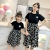Bé gái váy hoa cúc sản phẩm mới 2020 phiên bản mới của trẻ em Hàn Quốc của váy sợi lưới bánh tutu váy mẹ-con quần áo phụ nữ - Trang phục dành cho cha mẹ và con Trang phục dành cho cha mẹ và con