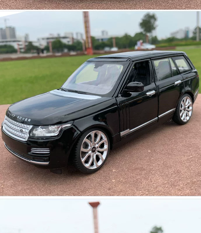 Xinghui 1 24 Land Rover Range Rover mô hình xe hợp kim đồ chơi mô phỏng ban đầu off-road SUV bộ sưu tập quà tặng đồ trang trí - Chế độ tĩnh