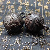 Antique copperware collection pure copper bells large bull head bells old objects in good condition and flawless price for a pair