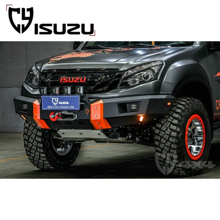 CY DMAX front lever MUX modified front bumper for Isuzu DMAX MUX ranger mux bell Torimai