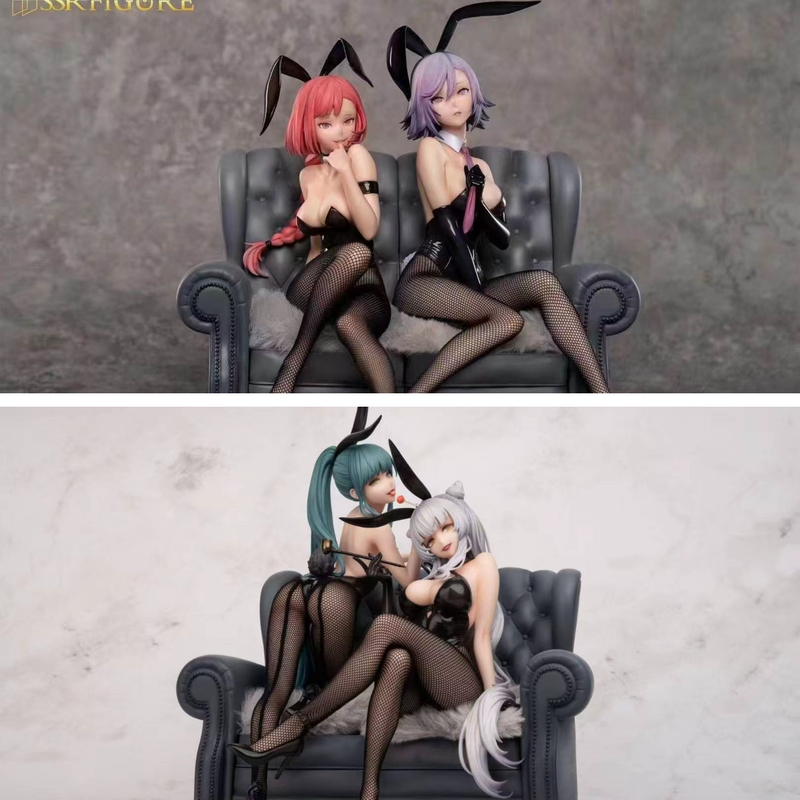 【September Jj2 Store】In Stock: Alien Shop Bunny Girl Figures - Yue Li, Su Jiu, Chu Ye, Yu Cong Xiao, Female Figures