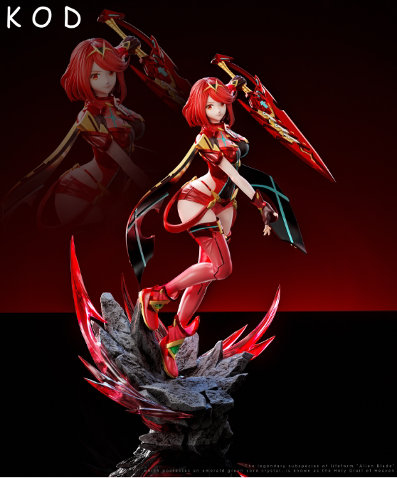 KOD Studio 1/4 Xenoblade Chronicles 2 Pyra Resin Statue H45CM In