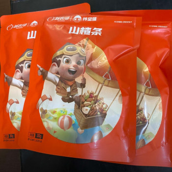 Xinnonge sweet and sour hawthorn strips 200g bag appetizer