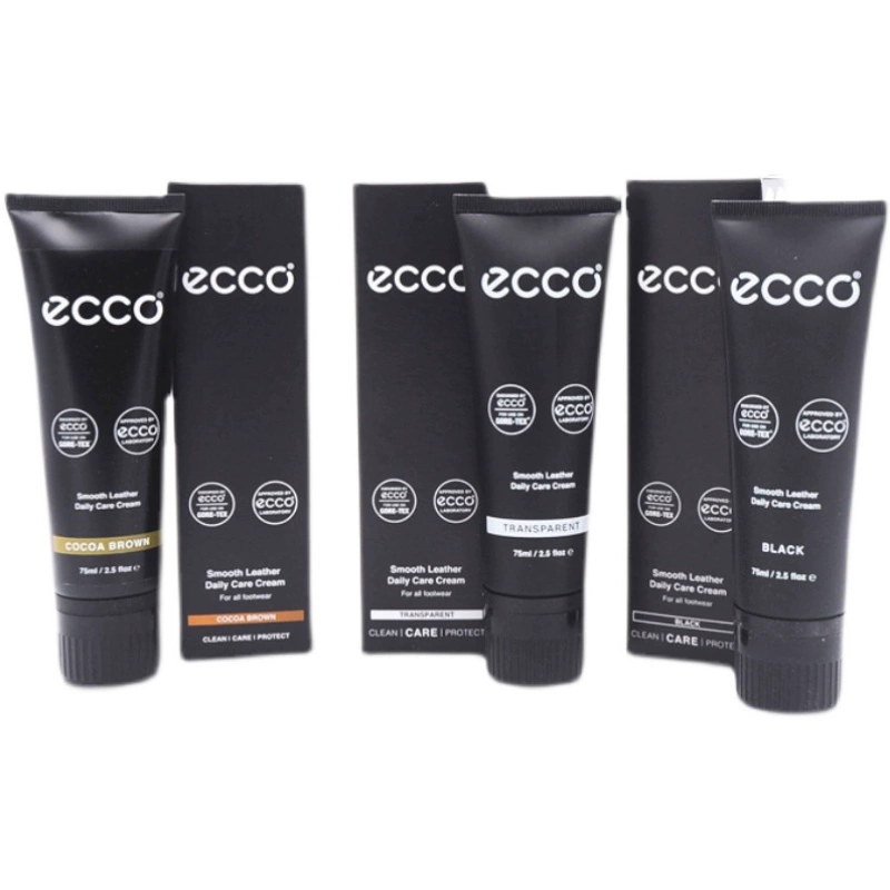 ECCO Love Stepper Oil Light Da Chăm sóc đặc biệt Giày Dầu bảo trì Đen Trong suốt Không màu 9033300 Điểm trong nước