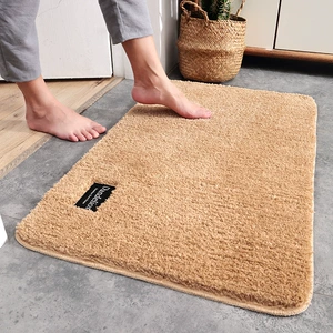 Cửa phòng tắm mat sàn mat cửa mat cửa nhà phòng ngủ thảm nhà bếp vệ sinh hấp thụ nước pad phòng tắm mat - Thảm sàn