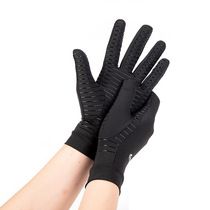 Fiber warm gloves in winter training silicone slip gloves sports cycling gloves anti-cutting