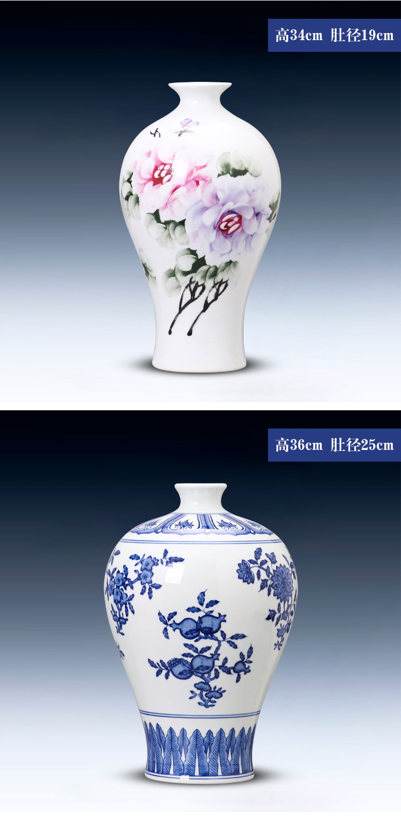 Clearance and flawless good ceramic vases, flower arranging Clearance