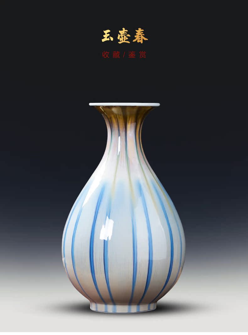 Creative up jingdezhen ceramics vase sitting room of Chinese style household flower arranging TV ark, porch decoration furnishing articles