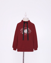 (To Alice Kids)TZC4584 childrens original other Shore Monster Fox handsome sweater skirt