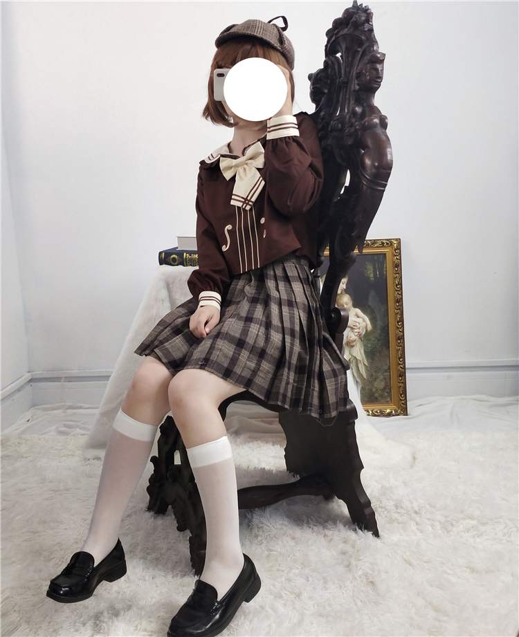 To Alice J464 original violin jk uniform sailor tops