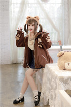 To Alice Bears original flower zoo cute soft buddy bear jacket