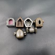 Tibetan style Tibetans hand-carried small Gabu box can be packed with Tibetan Buddha statues