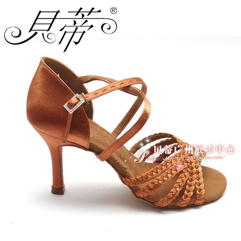 Betty Dance Shoes Latin Dance Shoes Women Style Adults Softbottom National Standard Social Dance Shoes 216B Betty Qing Cargo Price