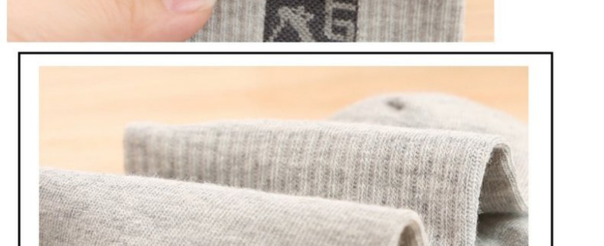 Ôi yêu đôi tất nam ống cotton mùa thu và mùa đông dày ấm thể thao vớ khử mùi mồ hôi vớ rắn màu thoáng khí vớ nam tất nam