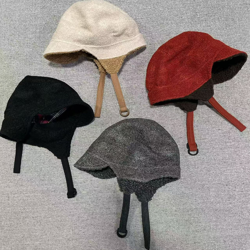 0205 3415 4-Color Wool Flying Ear Protection Hat W