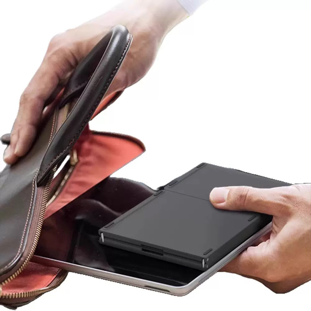 70% off Foldable Keyboard Bluetooth Wireless Keyboard with Touchpad Supports Tablets, Phones, Computers, External Universal Keyboard