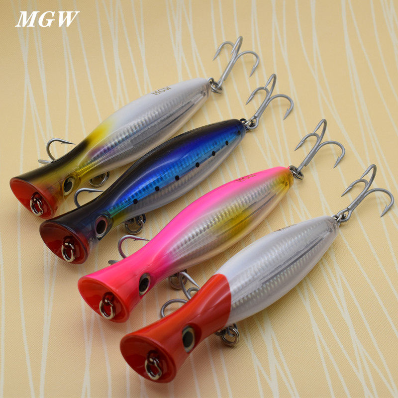 MGW 160mm wave lying French VMC hook water surface wire road sub-bait sea fishing red head wave climbing trolling