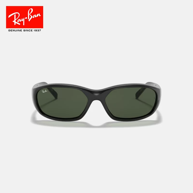 [Стиль Дженни] Солнцезащитные очки Ray-Ban Daddy-O прямоугольные модные узкие оправы для мужчин и женщин 0RB2016