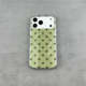 Black Embossed Cross Leather Phone Case for iPhone 17, 16, 15, 14 and 13