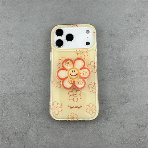 Black Embossed Cross Leather iPhone Case