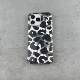 Black Embossed Cross Leather Phone Case for iPhone 17, 16, 15, 14 and 13