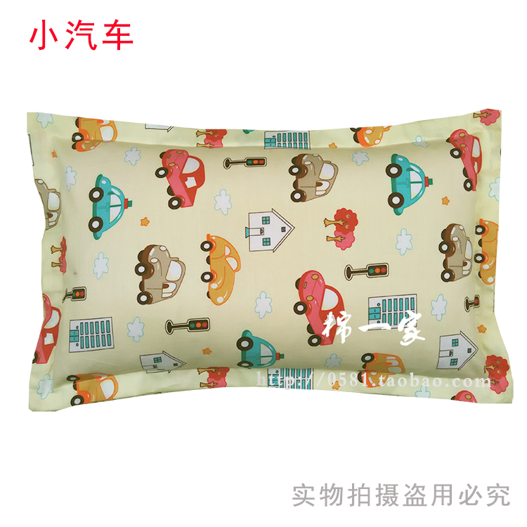 Mùa đông cotton trẻ em gối vỏ kiều mạch vỏ gối mẫu giáo vỏ gối cotton 50 * 30 đặc biệt gối chống trào ngược cho bé
