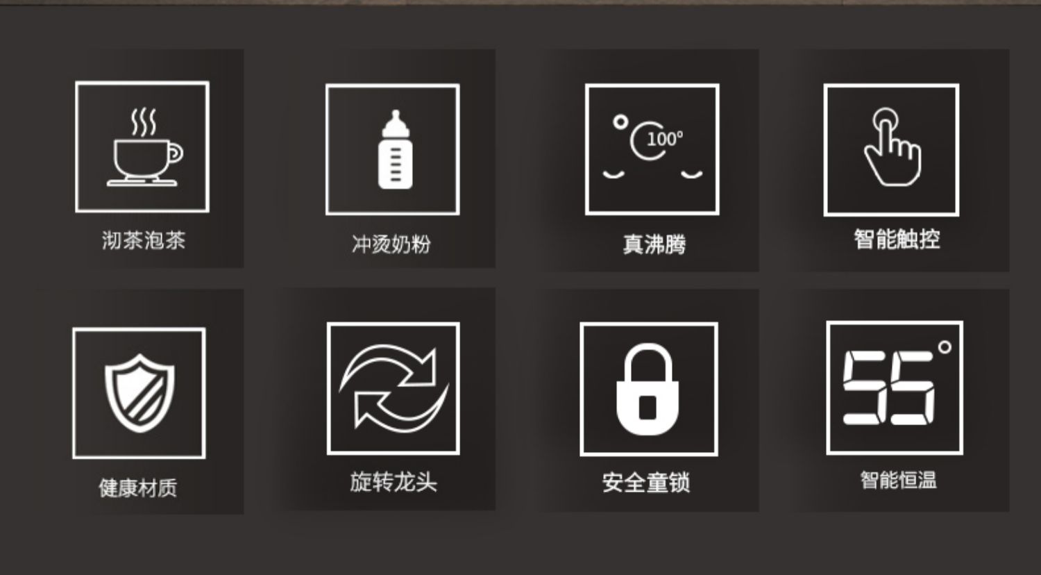 Haier máy pha trà đá nóng nhà tự động pha nước dưới xô nước tự động máy tính để bàn mới đa chức năng - Nước quả bình lọc nước bằng sứ
