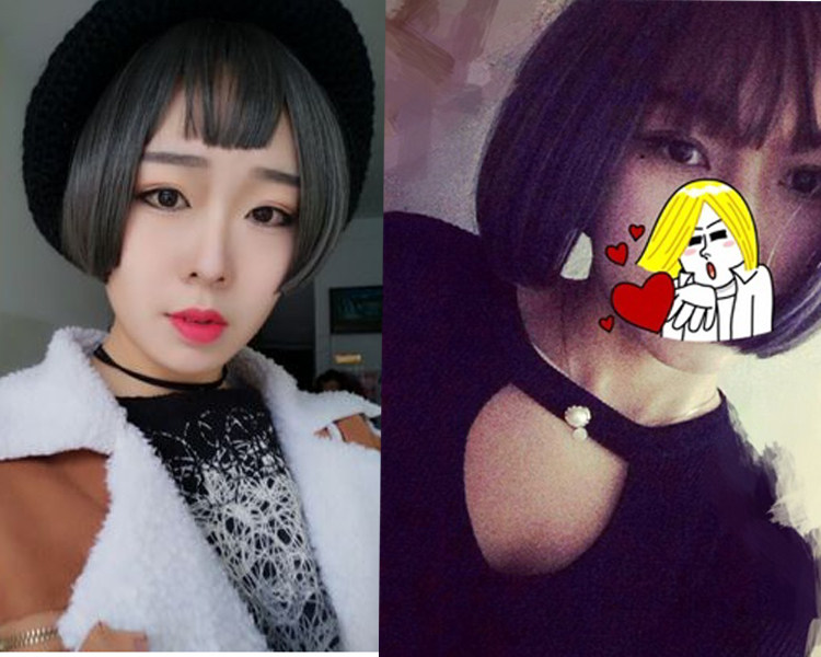 Perruque cheveux raides Court - Ref 2609324 Image 19