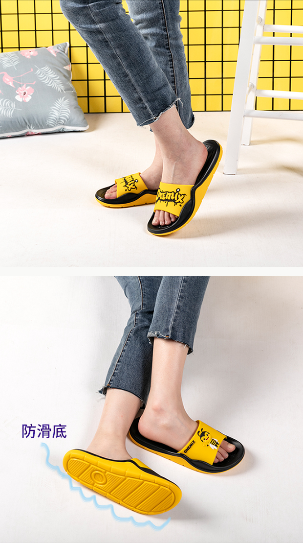Chơi Onemix slippers 2019 dép thoáng mát mùa hè đôi - Dép thể thao giày dép nam