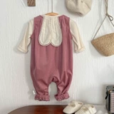 Детский демисезонный комплект, комбинезон, штаны, в западном стиле