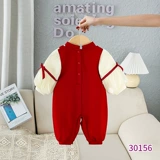 Боди для новорожденных, платье, детское демисезонное ципао для девочек, подарок на день рождения