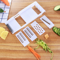 Functional Cheater Potato Chopped Slice Peeling Machine Shaved Fish Scalemaker Kitchen Shaved Silverware Combined Suit large number