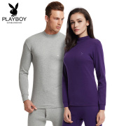 Playboy vài bông tinh khiết ấm đồ lót thiết lập đáy trung niên và tuổi quần áo mùa thu quần mùa thu cơ sở bông áo len mùa đông.