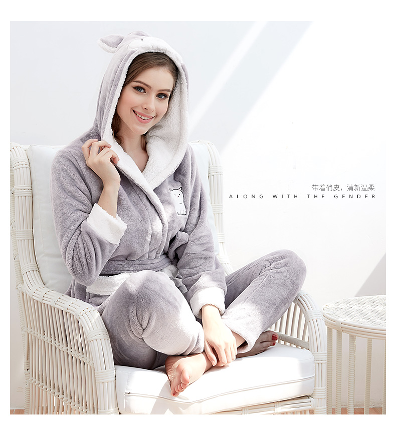 Pyjama pour femme à manches longues - Ref 2992377 Image 9