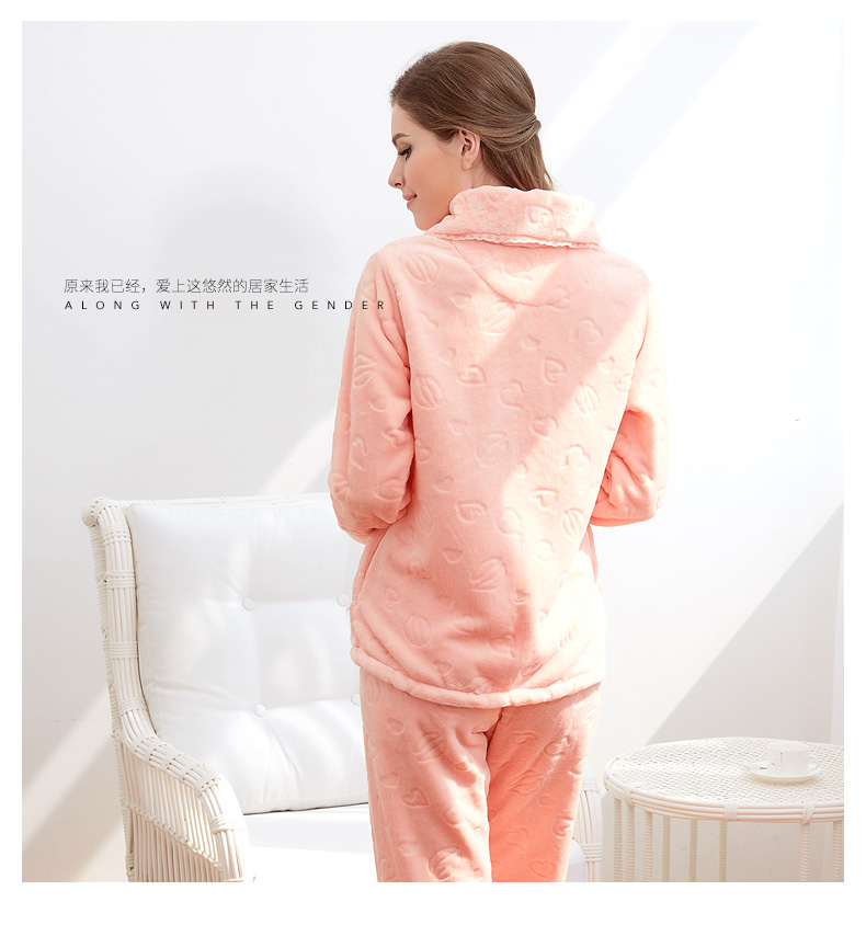 Pyjama pour femme à manches longues - Ref 2992380 Image 11