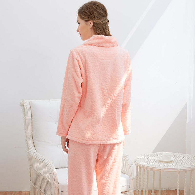 Pyjama pour femme à manches longues - Ref 2992382 Image 4