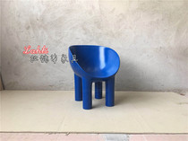 Dining chair leisure single chair single sofa chair Nordic designer modern furniture simple Art small apartment balcony chair