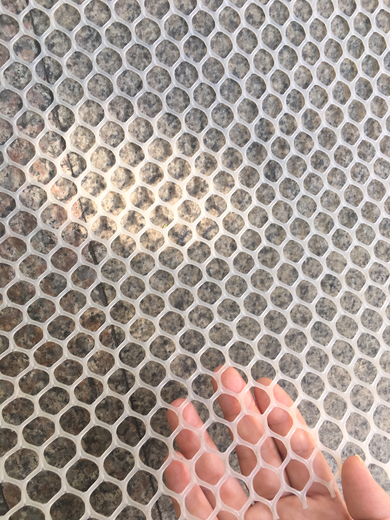 1 5 meters high white plastic net breeding chicken and duck net seine net isolation net chicken net pet foot pad universal use