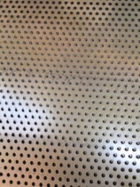Punching plate 201 stainless steel orifice plate round hole punching Net anti-theft net pad 1 thick * 10mm hole 1*2 meters