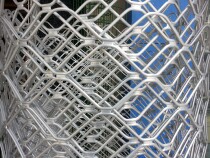 Aluminum mesh diamond protective mesh aluminum alloy anti-theft window mesh decorative mesh window mesh mesh for window facade ceiling mesh