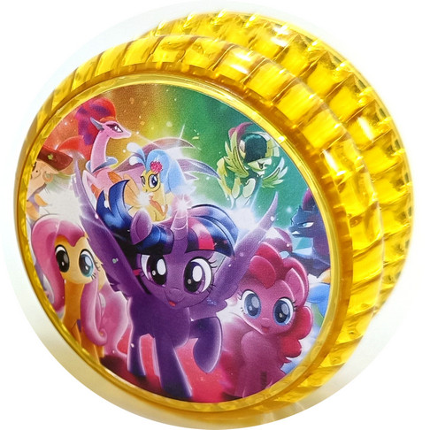 Спальный гарнитур с двойным освещением yo-yo Aote Princess pony, детская игрушка Yo-yo Nezha League, ярко-желтый мяч A Изображение 1