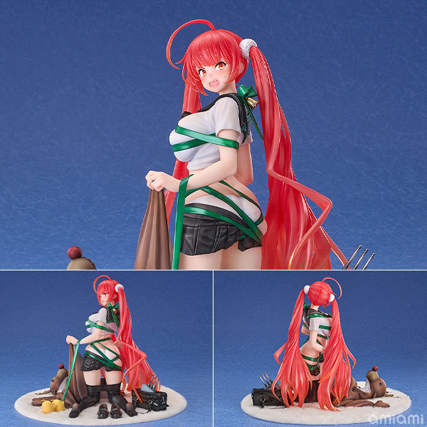 Authentic In-Stock Ribose Culture Blue Marine Honolulu Bold Miss Elk Figure