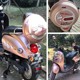 Hellokitty female electric bottle scooter body waterproof sunscreen scratches cover personality decorative sticker painting