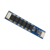 Single-cell 3 7V lithium battery protection board 1 string 18650 polymer battery protection board 4 5-9A working current