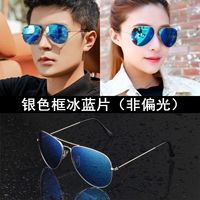 Не поляризованная серебряная рама таблетки со льдом