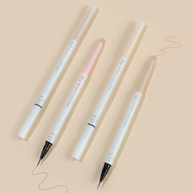 Double-headed double-effect lying silkworm pen high-gloss three-dimensional brightening shadow pen liquid under eyelids to pink novice women 2023 hot style